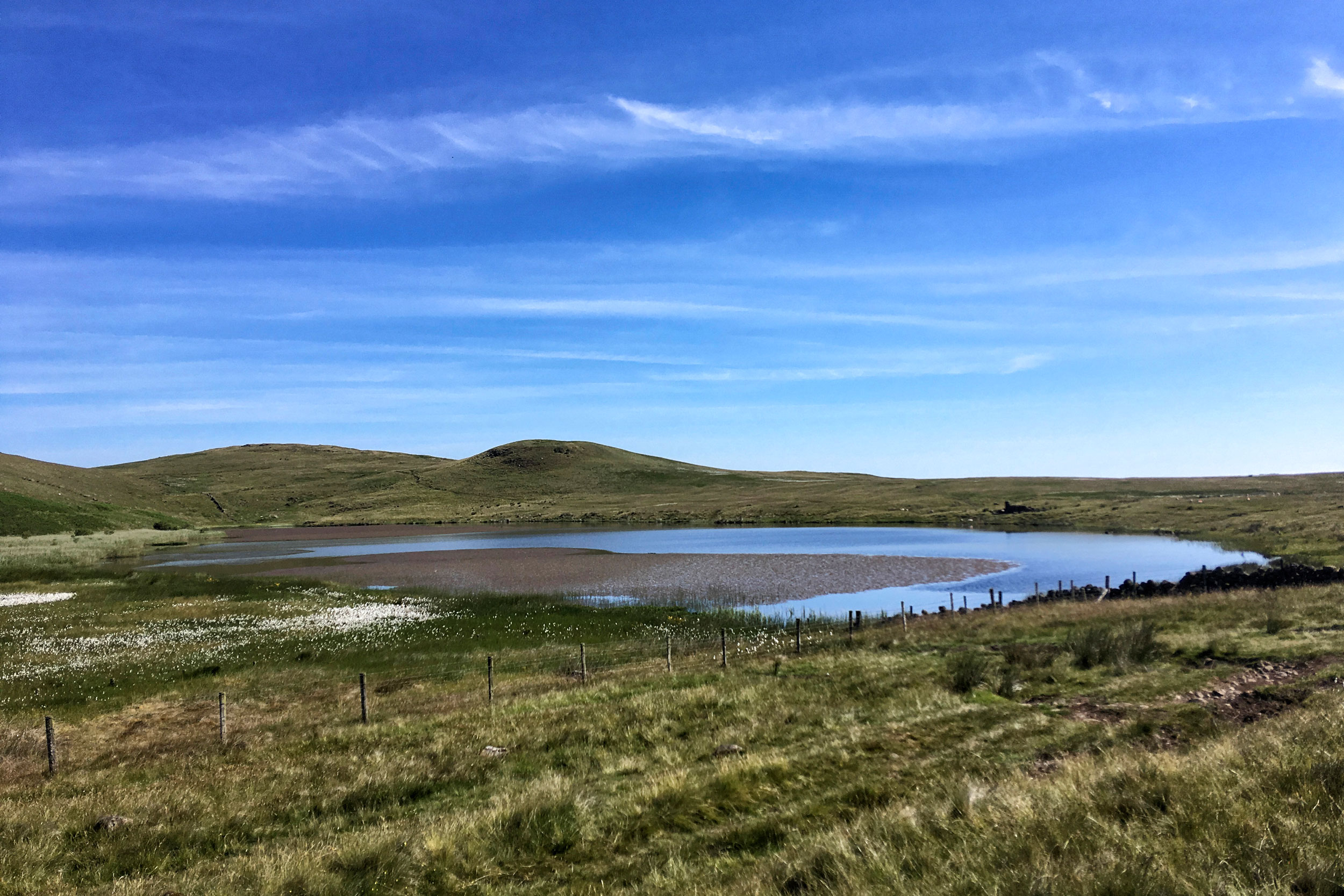 View over Garron Plateau