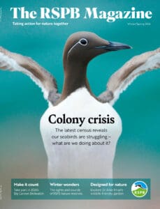 Issue 193 of the RSPB Magazine, Winter 2023/Spring 2024