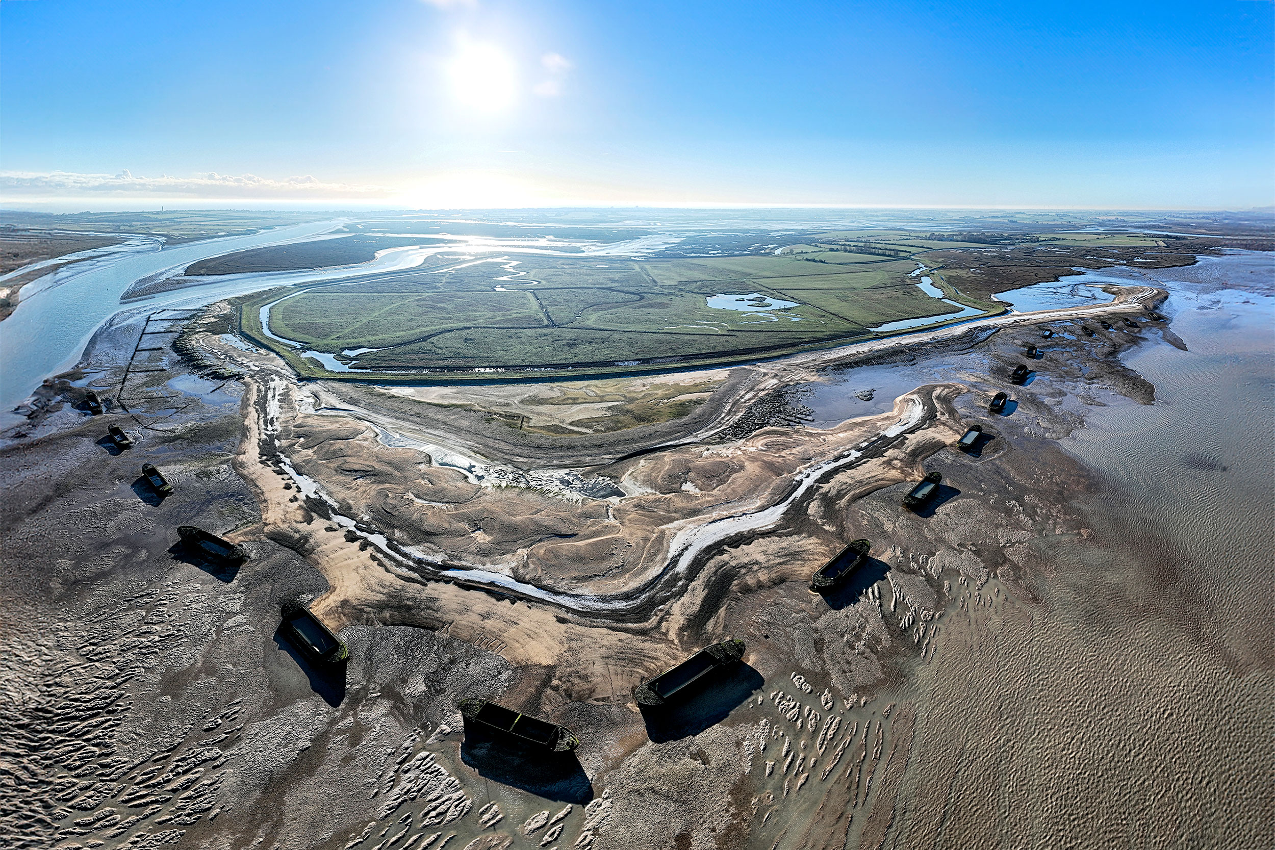 Horsey Island in Essex