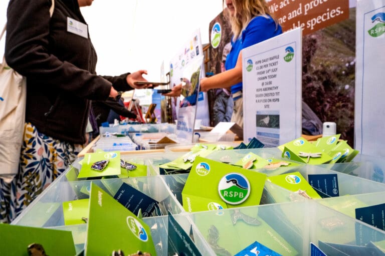 Pin badges are a fun and collectable way to help give nature a home