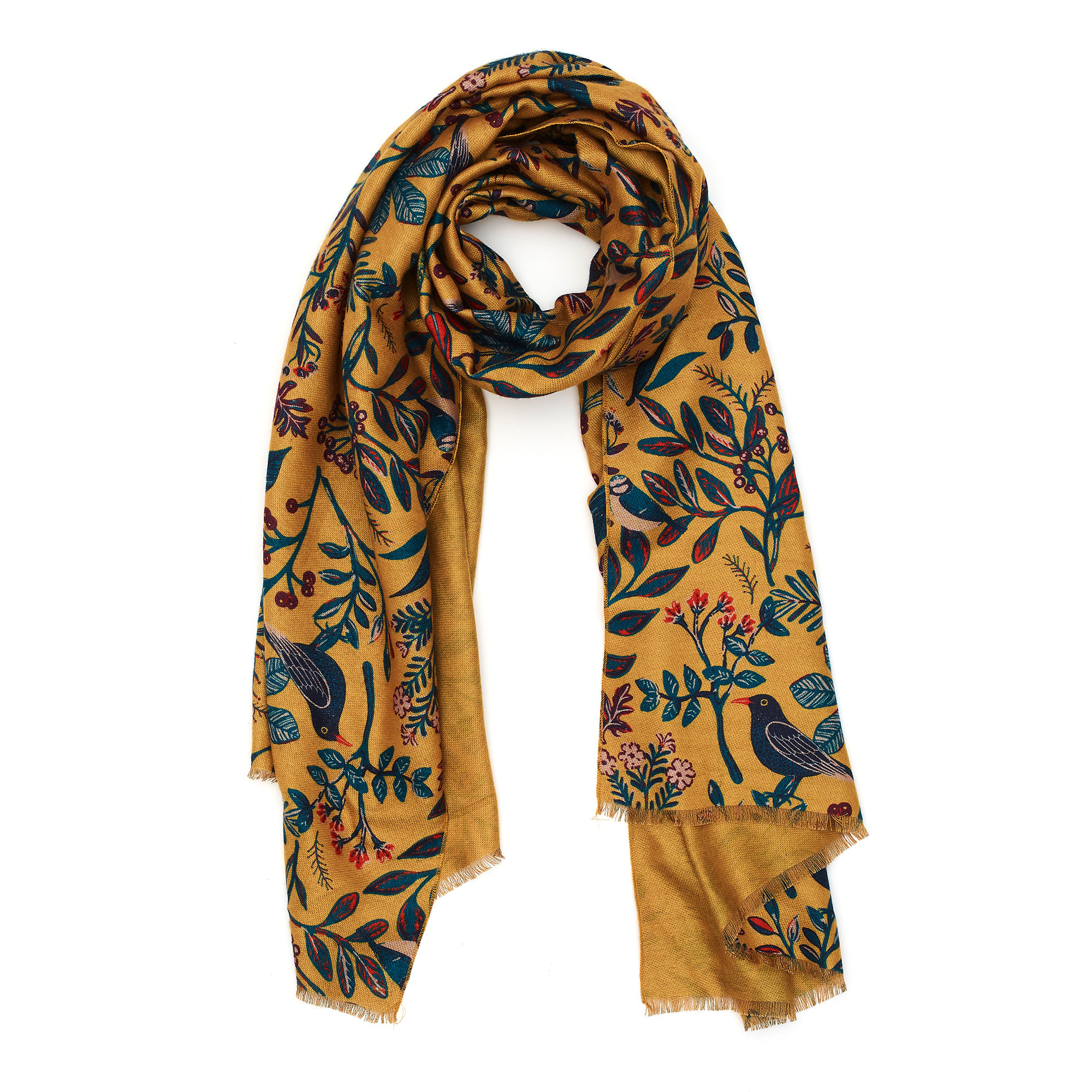 RSPB Garden birds heavyweight scarf. Photo: RSPBshop.co.uk