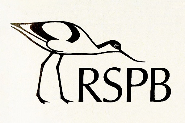 Robert Gillmor’s original Avocet logo for the RSPB.