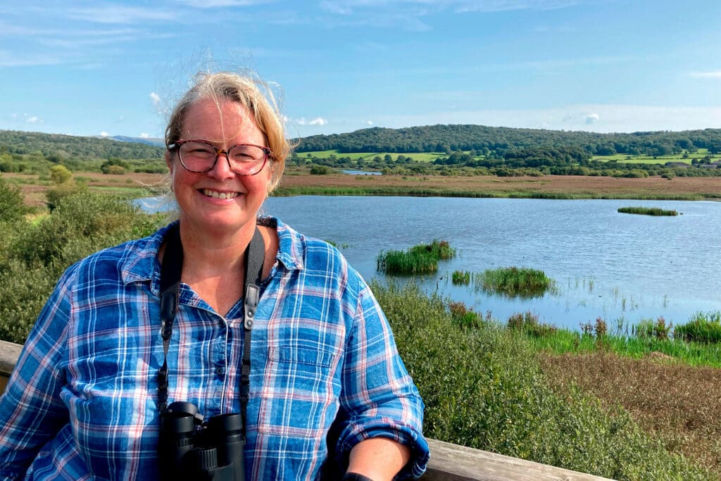 Beccy Speight on a visit to RSPB Leighton Moss