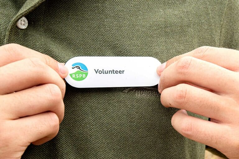 Volunteer badge