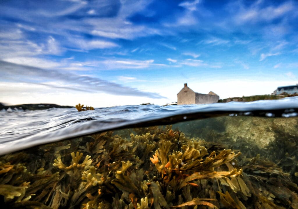 Under and over the water on Rathlin Island