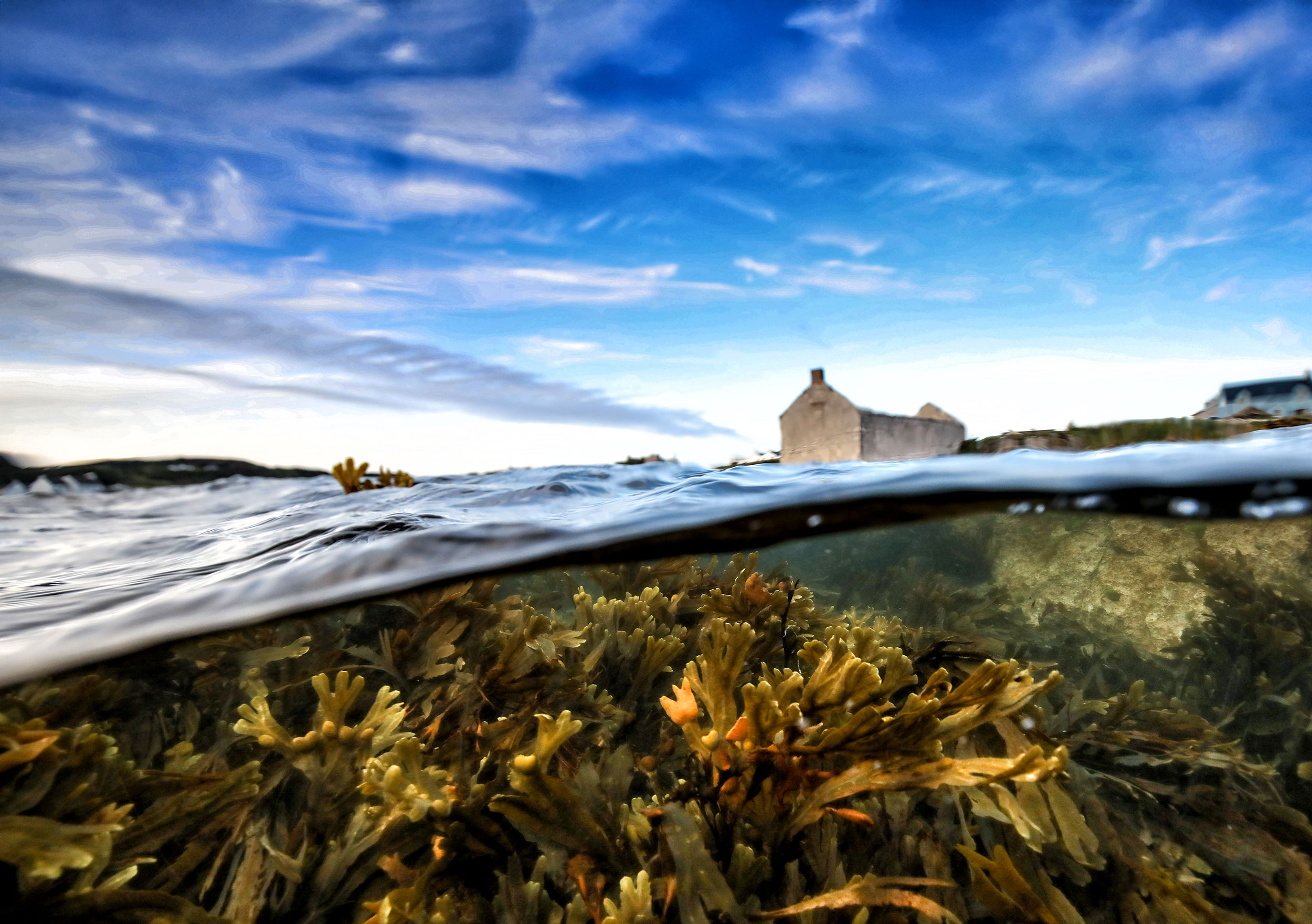 Under and over the water on Rathlin Island