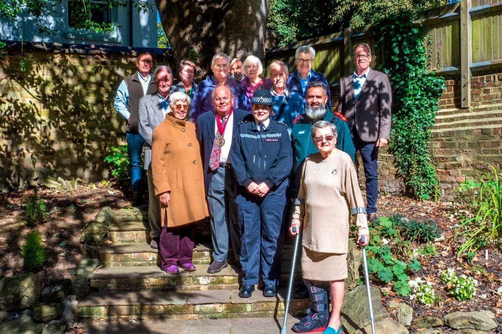 Representatives of groups meaningful to Catherine