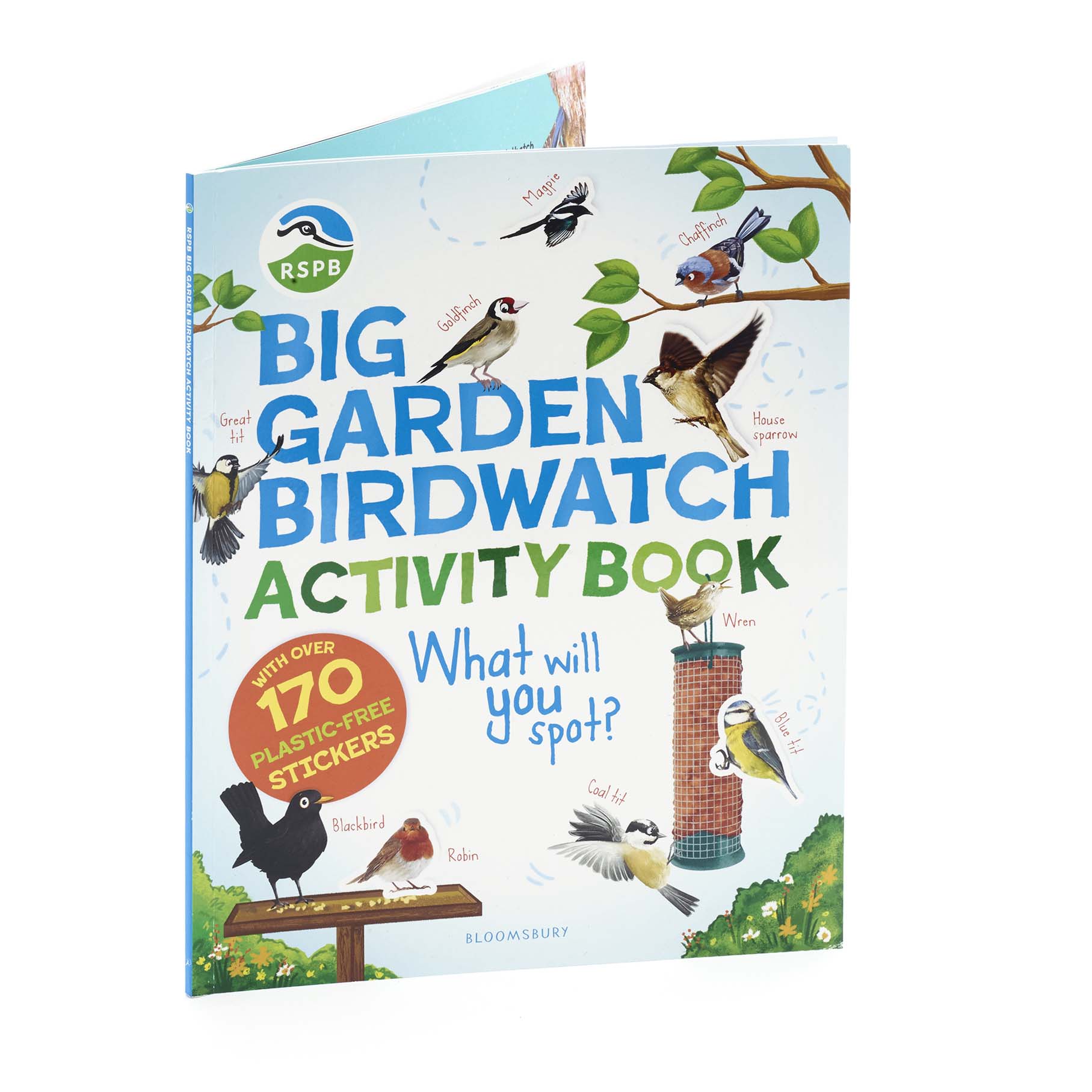 Book cover of Big Garden Birdwatch Activity Book by the RSPB